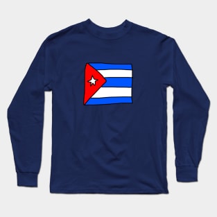 Cuban Flag Long Sleeve T-Shirt